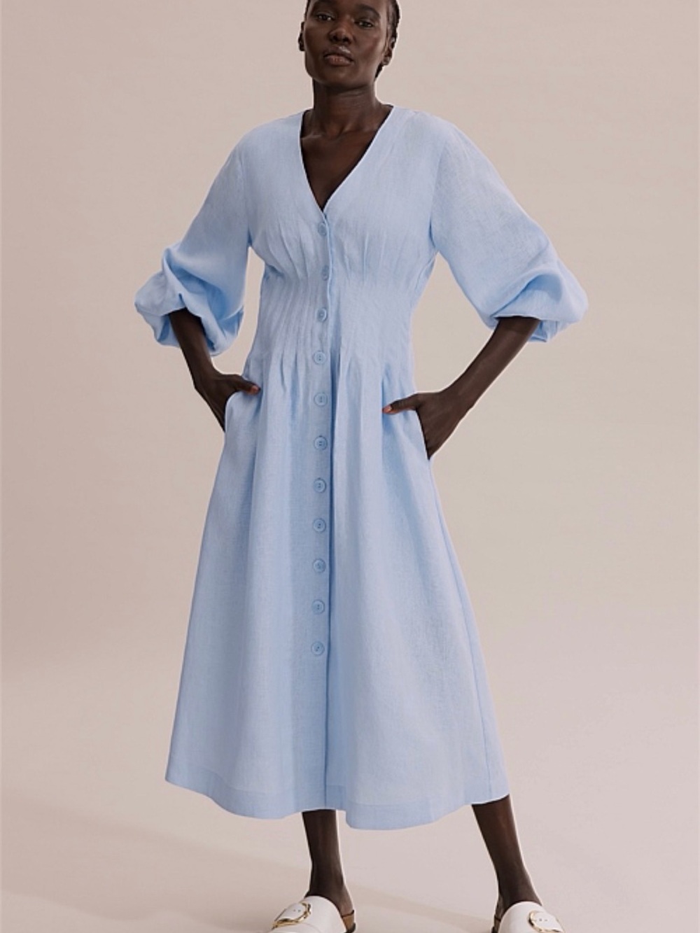 Country Road french linen dress